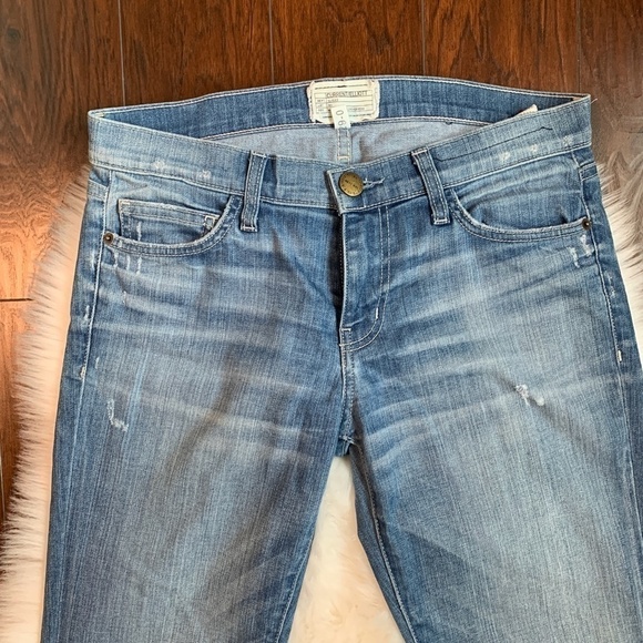 Current/Elliot The Low Bell Light Blue Women's Jeans (sz 29) - Picture 4 of 8